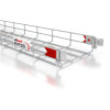 Pemsa Rejiband Rapide 150mm Wide x 60mm Deep Wire Basket Tray 3m Length Electrogalvanised