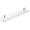 CMW Ltd Desk Cable Management | 1.2m Poly Coated Desk Cable Basket