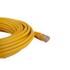 10m Cat5e RJ45 U/UTP Moulded Patch Lead Yellow