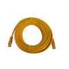 10m Cat5e RJ45 U/UTP Moulded Patch Lead Yellow