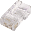 Cat5e RJ45 UTP Solid Crimp Plugs (Pack/100)