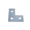 3 Hole Flat L Plate Fitting (Each)