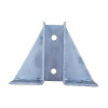 Single Gusset Base Plate Hot Dipped Galvanised (Each)