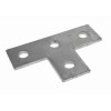 4 Hole Flat Tee Plate Fitting (Each)