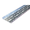 METSEC CTSL12/0100PG3 100mm Standard Duty Cable Tray 10mm Return Edge Pre Galv (3m lgth)