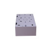Dietzel Univolt LSF Double Gang Square Cornered 44mm Deep Back Box With 20mm Knockout