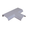 Dietzel Univolt PVC Starline 3 Compartment Skirting Dado Flat Upwards Tee White