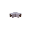 Dietzel Univolt PVC Mini Trunking 16mm x 16mm Flat Bend White
