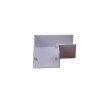 Dietzel Univolt PVC Mini Trunking 40mm x 25mm Flat Bend White