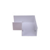 Dietzel Univolt PVC Mini Trunking 60mm x 40mm Flat Bend White