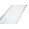 Dietzel Univolt PVC Starline 3 Compartment Dado Centre Lid 3m White