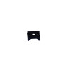 Black Saddle Screw Mounted Cabletie Bases (Small) (Bag/100)