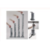 CMW Ltd 0 | CMD Spiral Cable Spine 150mm-1300mm Silver 