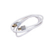 NewLink  1m, Super Slim, HDMI, 3.6mm, Male to Male, 4K x 2K, 32AWG Lead - White