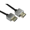 2m Super Slim HDMI High Speed with Ethernet Male to Male 32Awg Black