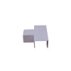 Dietzel Univolt PVC Mini Trunking 25mm x 16mm Flat Tee White