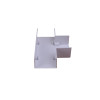 Dietzel Univolt PVC Mini Trunking 40mm x 25mm Flat Tee White