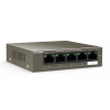 IP-Com G1105P-4-63W  5 Port Gigabit Switch with 4 Ports PoE (30W Max per port, 58W Total PoE Budget)