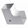 Marshall Tufflex PVC-U Maxi Trunking 50mm x 50mm Moulded Flat Bend White