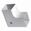 Marshall Tufflex PVC-U Maxi Trunking 50mm x 50mm Moulded Flat Bend White