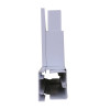 Marshall Tufflex PVC-U Maxi Trunking 50mm x 50mm Fabricated Flat Tee White
