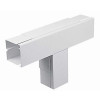 Marshall Tufflex PVC-U Maxi Trunking 50mm x 50mm Fabricated Flat Tee White