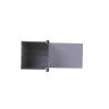Marshall Tufflex PVC-U Maxi Trunking 150mm x 150mm Fabricated Internal Bend White