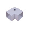 Marshall Tufflex PVC-U Maxi Trunking 50mm x 50mm Moulded External Bend White