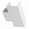 Marshall Tufflex PVC-U Mini Trunking 16mm x 16mm Flat Tee White