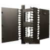 Tripp Lite SRCABLEVRT12 SmartRack 12 in. Width High Capacity Vertical Cable Manager - Double finger duct with cover