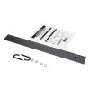 Tripp Lite SRLWALLSPPT18 Wall Support Kit for 18 in. Cable Runway, Straight and 90-Degree - Hardware Included