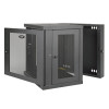 Tripp Lite SRW12US SmartRack 12U Low-Profile Switch-Depth Wall-Mount Rack Enclosure Cabinet, Hinged Back