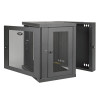 Tripp Lite SRW12USDP SmartRack 12U UPS-Depth Wall-Mount Rack Enclosure Cabinet, Hinged Back