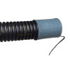 110mm Black Twin Walled Underground Corrugated Flexible Conduit 94mm I/D (50m Reel)