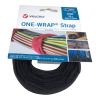 Velcro® VEL-OW64401 Black 150mm 20mm Brand ONE-WRAP® Cable Ties (Reel / 25)
