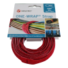 Velcro® VEL-OW64405 Red 150mm x 20mm ONE-WRAP® Reusable Cable Ties Reel of 25