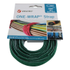 Velcro® VEL-OW64406 Green 150mm x 20mm ONE-WRAP® Reusable Cable Ties Reel of 25