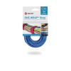 Velcro® VEL-OW64829 Royal Blue 300mm x 25mm ONE-WRAP® Reusable Cable Ties Roll of 100