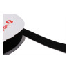 Velcro® E05805033011525 Black 50mm Wide PS15 Self Adhesive Hook Tape Roll of 25m - Fire Retardant