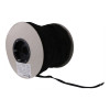Velcro® Black 200mm x 20mm Reusable Cable Ties Spool of 750 - Fire Retardant