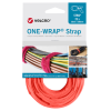 Velcro® VEL-OW64511 Orange 200mm x 20mm ONE-WRAP® Reusable Cable Ties Reel of 25