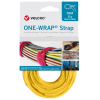 Velcro® VEL-OW64504 Yellow 200mm x 20mm ONE-WRAP® Reusable Cable Ties Reel of 25