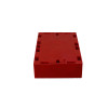 25mm Double Gang Back Box Red