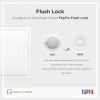 FlipFix 2 Hour Fire Rated Picture Frame Metal Door Access Panel 200mm x 200mm