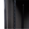 Qube 15U 600mm Deep Acoustic Black Wall Box